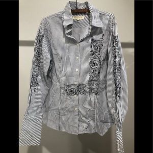 Women’s large Stetson embroidered western shirt